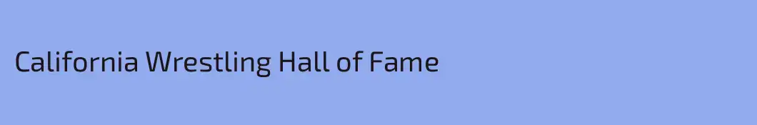 California Wrestling Hall of Fame